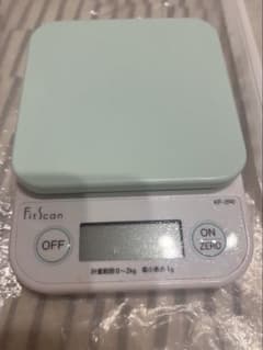 FitScan KF-260 クッキングスケール 2kgのサムネイル