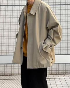 Voile Gabardine Soutien Collar ShortCoatのサムネイル