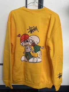 レディース、メンズ Stüssy イエロー スウェット トレーナーのサムネイル
