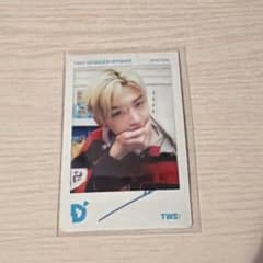 TWS JIHOON TINY WONDER STORIES チェキのサムネイル