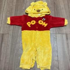 プーさん ロンパース 着ぐるみ　70サイズのサムネイル