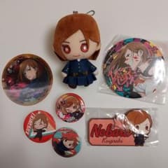 呪術廻戦 釘崎野薔薇 ぬいぐるみ キーホルダー 缶バッジ 7点まとめ売り