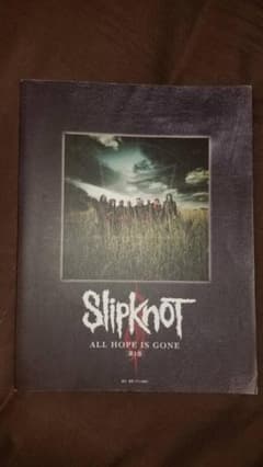 スリップノット　バンドスコア　SLIPKNOTオール・ホープ・イズ・ゴーン第１巻のサムネイル