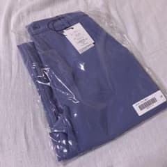【GRL】裾スリット　フレアパンツ　青　[k8378t]のサムネイル