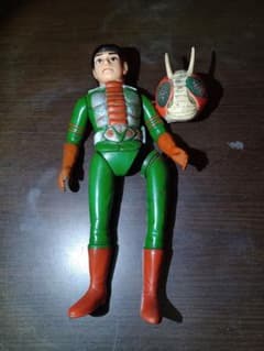 希少)仮面ライダーV3 旧バンダイ 面取れ ソフビ - メルカリ