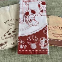 キノピオ　トートバッグ　バンダナ　レジャーシート　３点セットのサムネイル