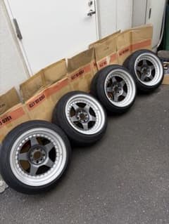 ワーク　マイスター CR01 100 4h R16　7j RE-71RS付き ワーク マイスター CR01 100 4h R16 7j RE-71RS付き