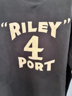 "RILEY" 4 PORT スウェット 黒のサムネイル