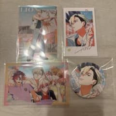 ビバレン XlamV レオン シャタコレ 缶バッジ わちゅだん クリアカード