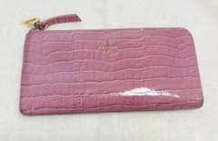 【値下げしました！】LANVIN en Bleu 長財布 ピンクのサムネイル