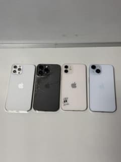 Apple iPhone 12／12 Pro／14Pro／15 ４台まとめセットのサムネイル