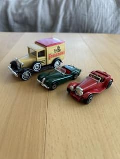 MATCHBOX クラシックカー ミニカー 3台セットのサムネイル