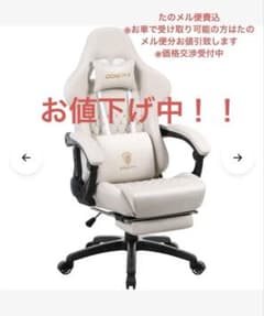 DOWINX ゲーミングチェア ベージュのサムネイル