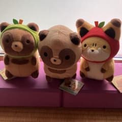 너구리와 여우 인형