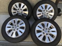 ステップワゴン　純正ホイール　4本　バリ山 ホンダ ステップワゴン 純正アルミホイール 4本セット バリ山タイヤ