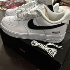 Supreme Nike Air Force 1 Low ホワイト 27cm - メルカリ