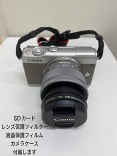 Canon EOS M100 レンズキット グレー 動作良好 付属品多数 - メルカリ