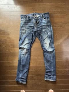 DSQUARED2 サイズ44タイディバイカーダメージ加工 デニムパンツ - メルカリ