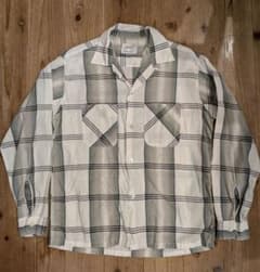 50s-60s TOWNCRAFT 船タグ オンブレチェックシャツ 綿 M - メルカリ