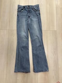 MOUSSY フレアデニムパンツ ライトブルーのサムネイル