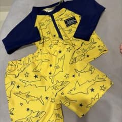 Bobson ベビー 水着 ラッシュガード セット サメ柄のサムネイル