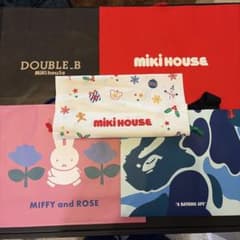 MIKI HOUSE など ショップ袋 5点セットのサムネイル