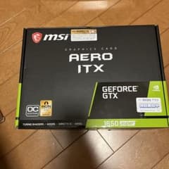 GeForce GTX 1650 SUPER AERO ITX OCのサムネイル