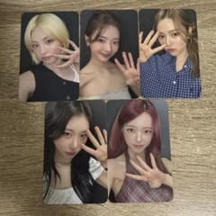 ITZY トレカ ファンミーティング 入場特典 5枚セット ITZY トレカ ファンミーティング 入場特典 5枚セット ITZY