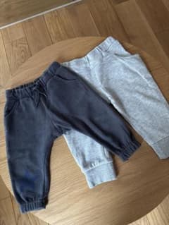 ダークグレー(ザラ)とグレーのパンツ 2枚セット