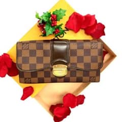 ❤️超美品 ルイヴィトン ダミエ システィナ 長財布 正規品 鑑定済み❤️のサムネイル