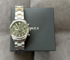【TIMEX】ウォーターベリーTW2Y19100【極美品】グリーン文字盤‼️ TIMEX】ウォーターベリーTW2Y19100【極美品】グリーン文字盤‼️ - メルカリ