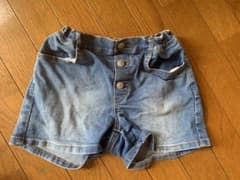 デニム ショートパンツ キッズのサムネイル