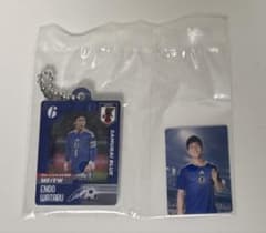 だれでもアクリルチャームDX サッカー日本代表　　　　遠藤航　おまけステッカー付のサムネイル