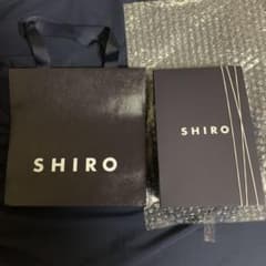 SHIRO ショップ袋　ギフトボックスのサムネイル