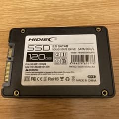 HIDISC 120GB SSD HDSSD120GJP3 - メルカリ