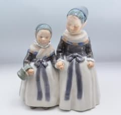 二人のアマガー島の少女 ＃1316 ☆ロイヤルコペンハーゲン デンマーク