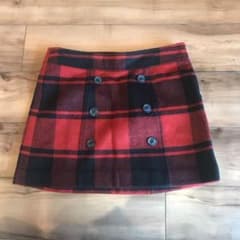 チェックスカート ミニスカート GAP ウールのサムネイル