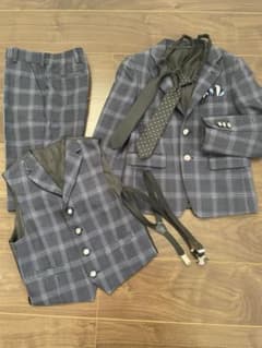 WANDER FACTORY フォーマルスーツ セット　130cmのサムネイル