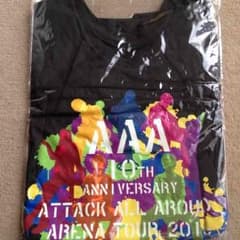 AAA 10th Anniversary LIVE Tシャツ Mサイズのサムネイル