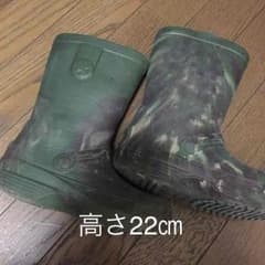 ★カモフラ★オシャレで機能性に優れたレインブーツ★21のサムネイル