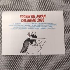 ROCKIN'ON JAPAN CALENDAR 2026のサムネイル