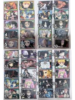 鬼滅の刃 シール　カード　まとめ売り　バラ売り可のサムネイル