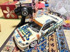 ヨコモ ドリフトパッケージ カスタムシャーシ のむけん 電飾カスタム