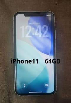 iPhone11 64gb 本体（iOS26.5/SIMロック解除済)のサムネイル