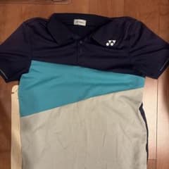 YONEX ポロシャツ ネイビー XOサイズのサムネイル