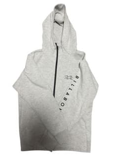 BILLABONG グレー フルジップ パーカーのサムネイル