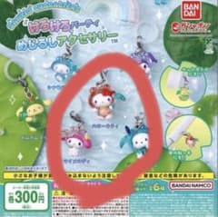 サンリオキャラクターズ けろけろパーティ めじるしアクセサリー　開封済みのサムネイル