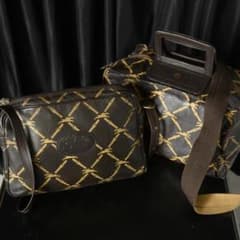LONGCHAMP ロンシャン ヴィンテージ バッグ2点セット LMモノグラム 