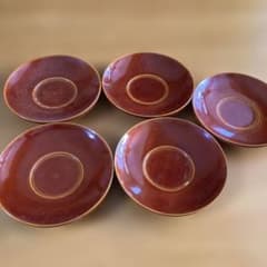 茶托 5枚セット 春慶塗りのサムネイル