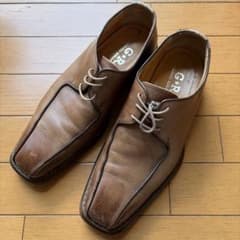 GIORGIO ROMANO メンズ レザー シューズ ブラウンのサムネイル